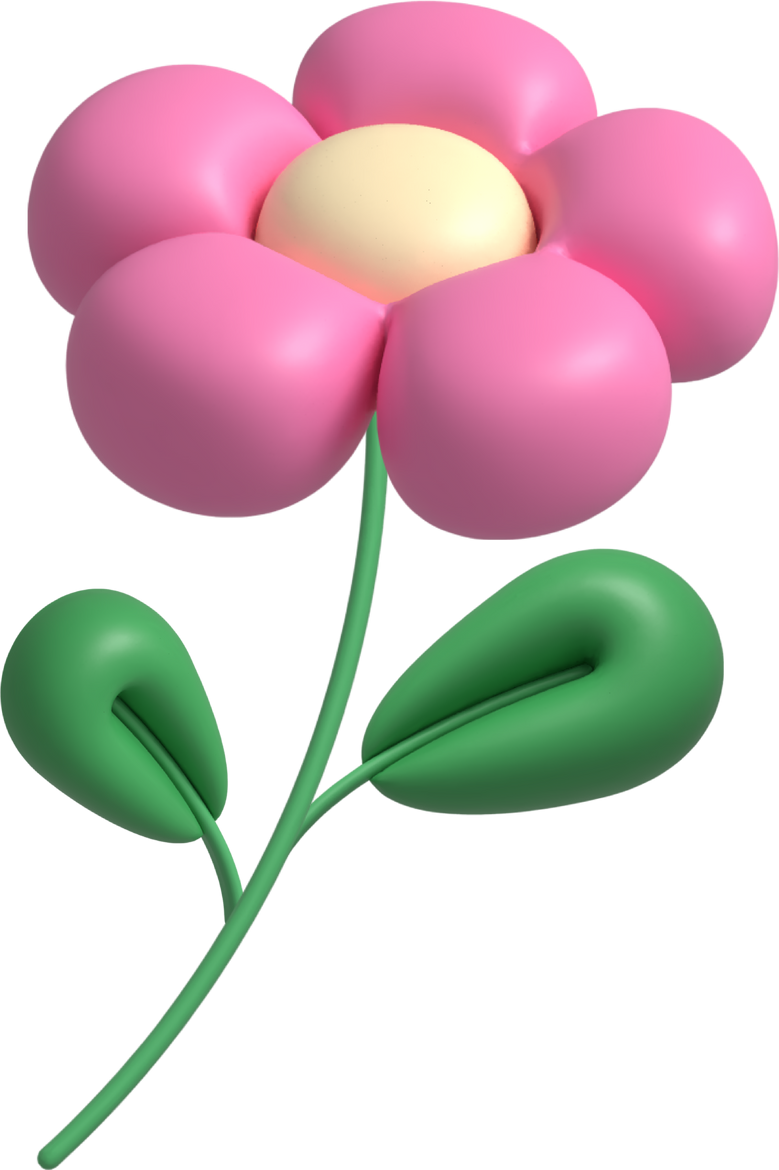 3d flower